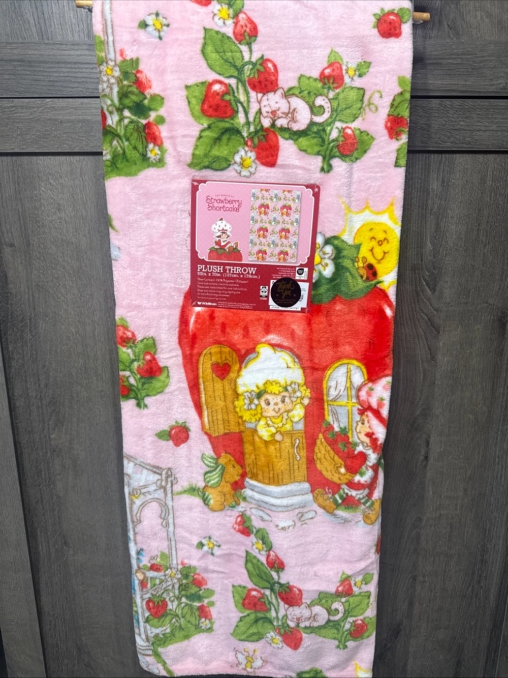 New Strawberry Shortcake Lemon Meringue Blueberry Muffin 50x70 Blanket & Hanger